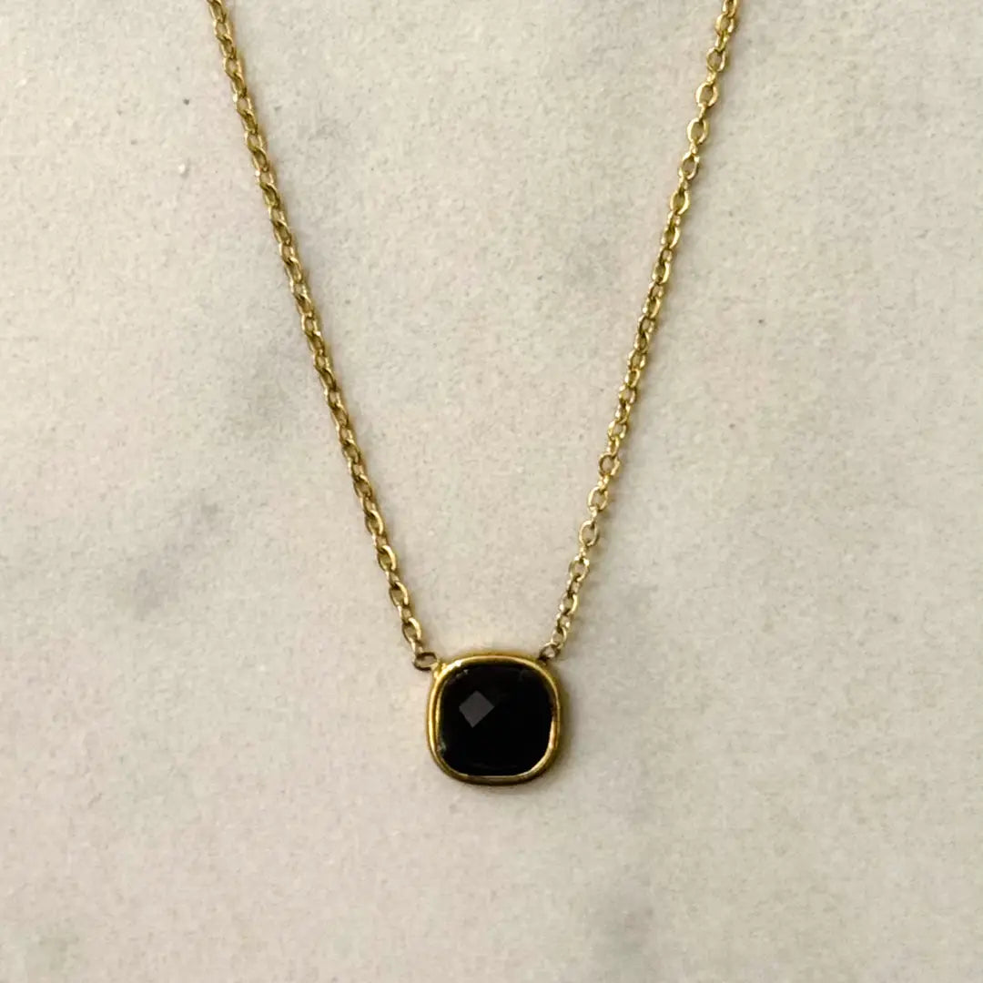 Lui Parliament Blue Square Necklace – Cassette Barcelona