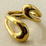 Safina Stainless Steel Adjustable Ring