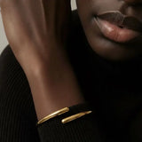 Coralie Stainless Steel Bangle Bracelet 