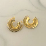 Valle Stainless Steel Stud Earrings 