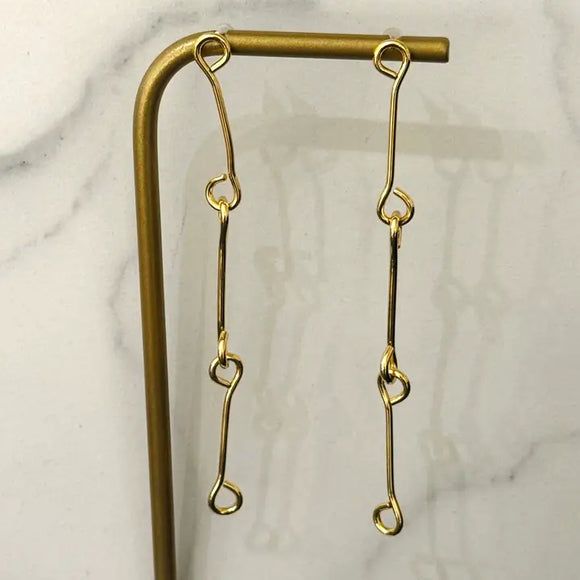 The Skeleton Dangle Earrings 