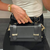 Carmel Genuine Leather Hand & Crossbody Bag