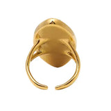 Tami Stainless Steel Adjustable Ring