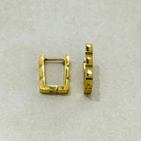 Geometric Rectangular Earrings