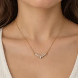 Molina Necklace W Zirconium Stones