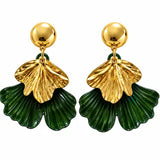 Muni Floral Dangle Earrings