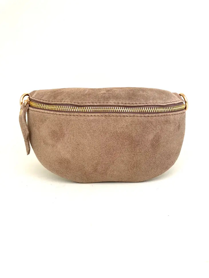 Orders bum bag suede