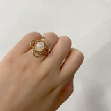 Aneka Adjustable Stainless Steel Ring