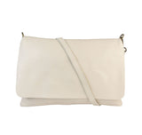 CASSETTE - Mallory Leather Crossbody Bag Beige