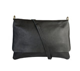 CASSETTE - Mallory Leather Crossbody Bag Black