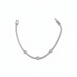 Tennis Bracelet w Star Detail