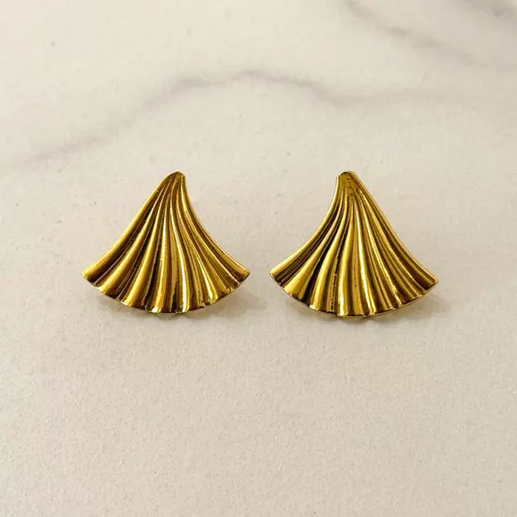 The Breeze Stainless Steel Stud Earrings 