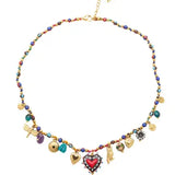 Meze Bohem Necklace w Spring Charms