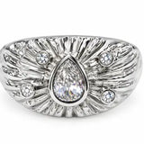 Colbie Adjustable Ring W Zirconium Stones