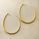 XL U Shaped Stainless Steel Earrings