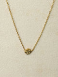 Minimal Monstera Leaf Necklace