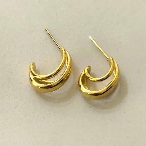 Sekou Stainless Steel Earrings  