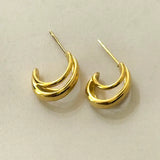 Sekou Stainless Steel Earrings  