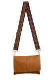 CASSETTE - Mallory Leather Crossbody Bag Light Brown