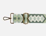 CASSETTE - Roca Adjustable Bag Strap Mint Green & Green