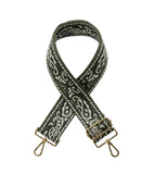 CASSETTE - Oriental Adjustable Bag Strap Green