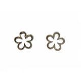 Minimal Daisy Stud Earrings
