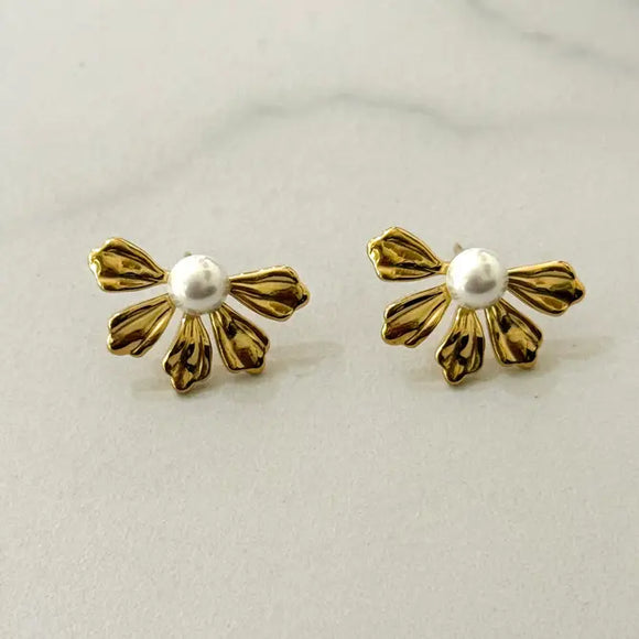 Francine Floral Stud Earrings 