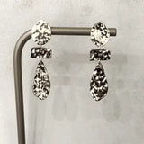 Orhun Hammered Gold Dangle Earrings