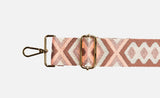 CASSETTE - Roca Adjustable Bag Strap Coral & Beige