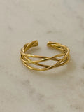 Yinka Stainless Steel Adjustable Ring
