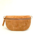 CASSETTE - Suede Fanny Pack Light Brown