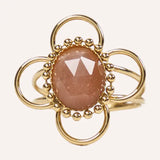 Aneka Adjustable Stainless Steel Ring