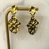 Reve Hammered Gold Earrings