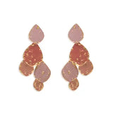 Felix Distressed Paint Dangle Earrings