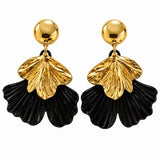 Muni Floral Dangle Earrings