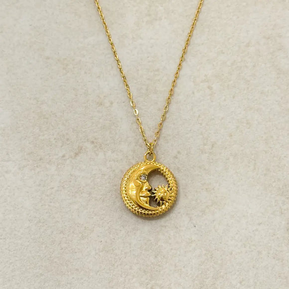 Moon & Sun Necklace