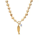 Bohem Sardine Fish Necklace