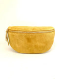 CASSETTE - Suede Fanny Pack Light Brown