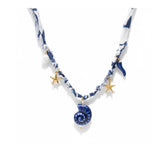 Soller Bohem Summer Necklace w Starfish and Seashell Charms