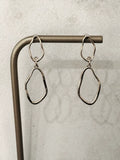 Double Gap Stainless Steel  Earrings