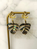 Monstera Leaf Dangle Earrings  
