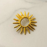 Half Sun Waterproof Stud Earrings 