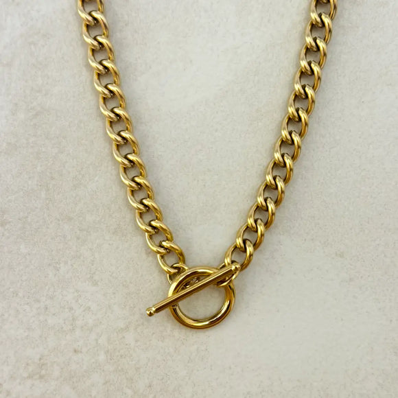 Biafra Stainless Steel Chain Necklace