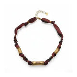 Terca Bohem Necklace w Mineral Stones