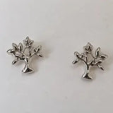 Minimal Tree If Life Stud Earrings