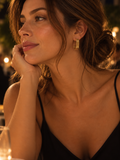 Enzo Stainless Steel Waterproof Earrings