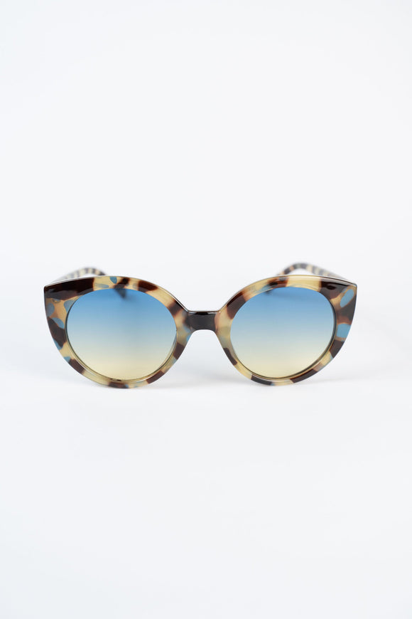 High Fidelity Sunglasses Tortoise & Blue