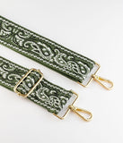 CASSETTE - Oriental Adjustable Bag Strap Green