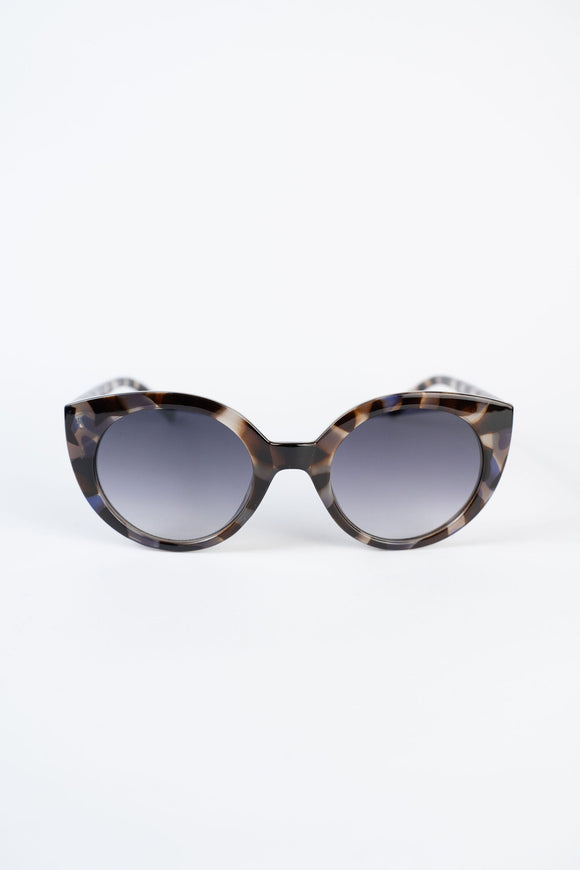 High Fidelity Sunglasses Brown & Blue