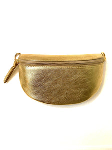 CASSETTE - Fanny Pack Metallic Gold